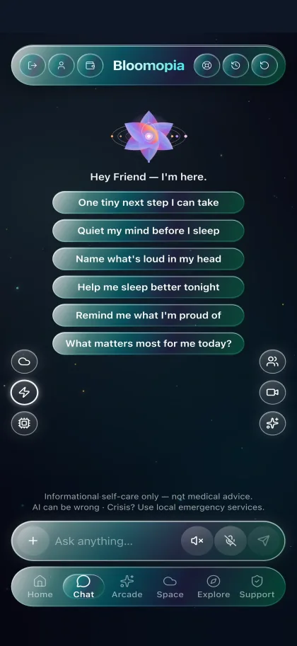 Live Chat — talk in the thread as you are, without leaving the chat